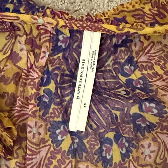 Anthropologie Maxi Dress Like New - Picture 5 of 7